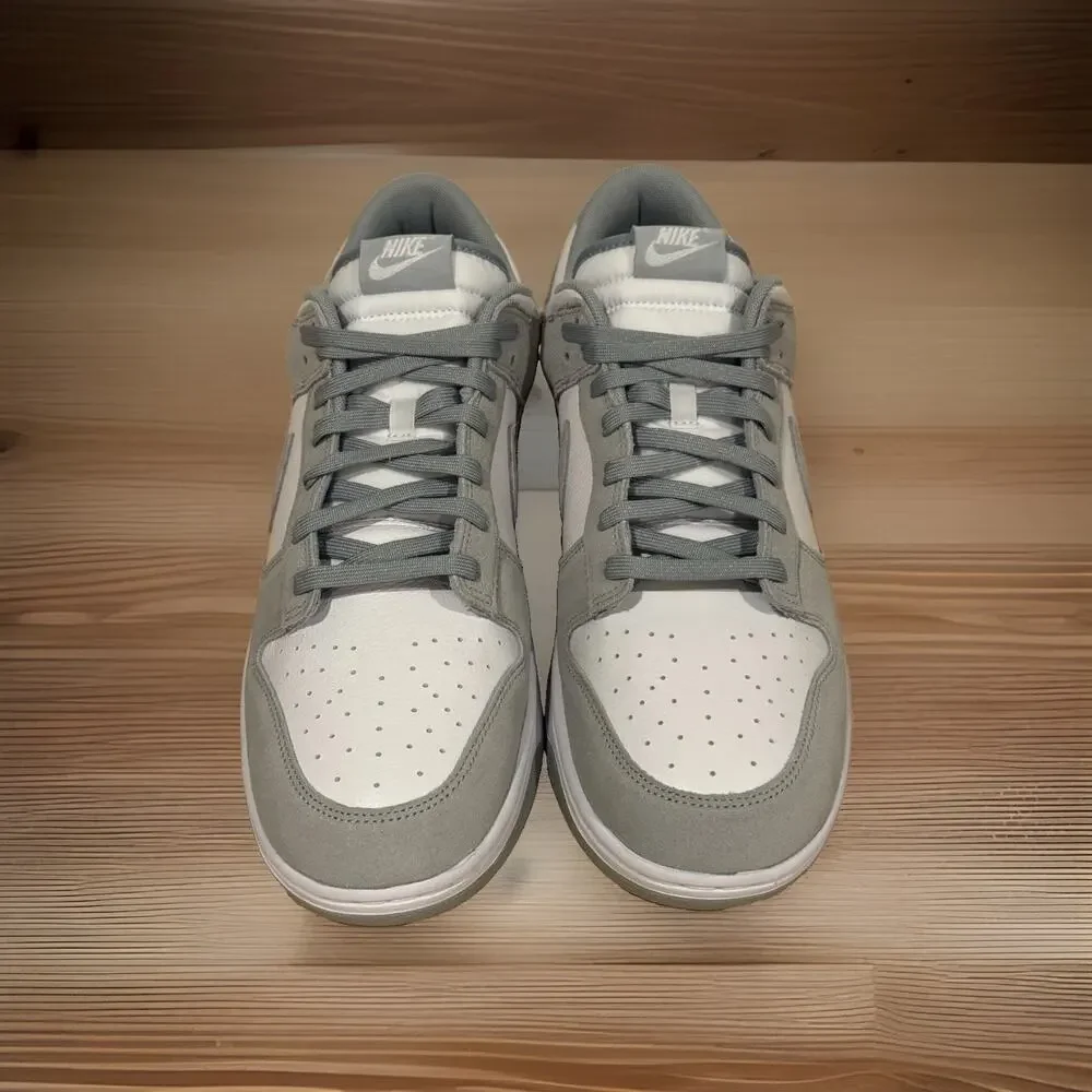 Nike Dunk Low SE Men’s 14 White Light Pumice Gray FQ8249-101 New No Box